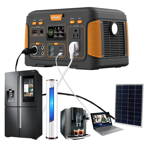 GridBackup Travel Kit – Portable Power Station with Solar Charging
