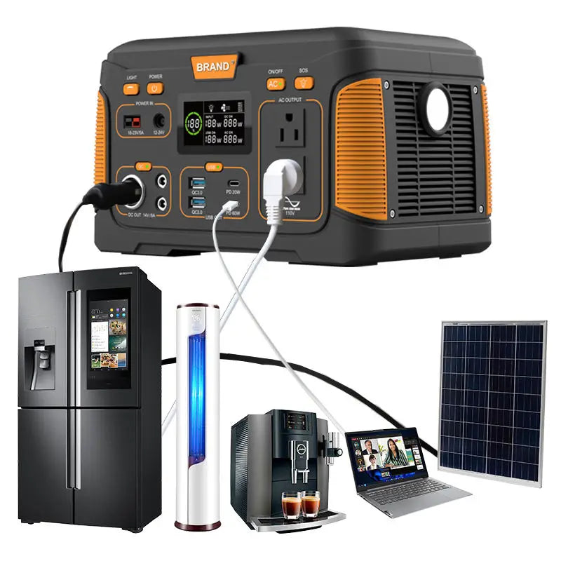 GridBackup Travel Kit – Portable Power Station with Solar Charging