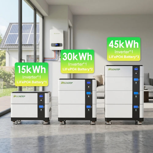 Stackable Home Energy Storage Battery – 15-100kWh