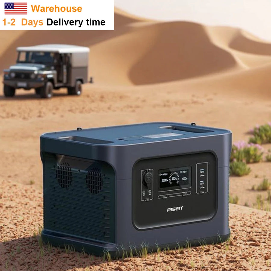 GridBackup Fast-Ship Kit – 2000W Power Station (US Stock)